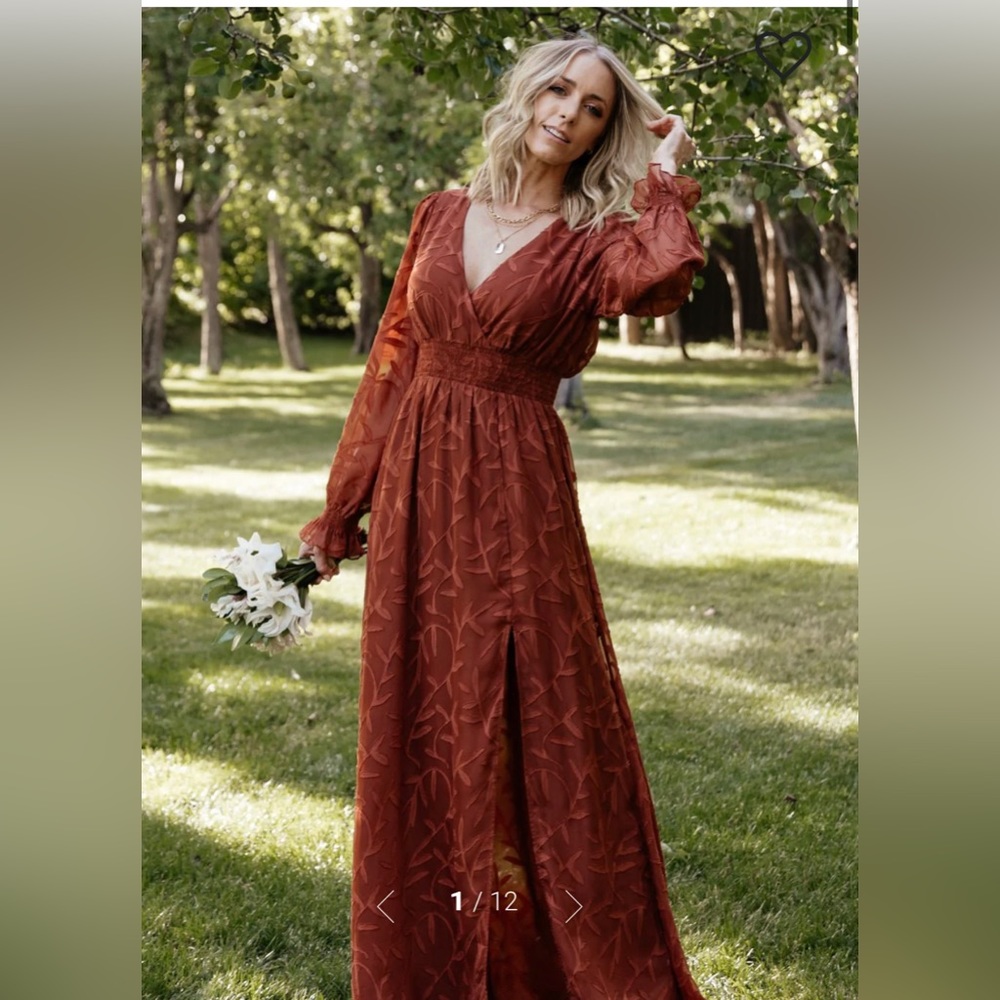 Baltic Born Bridget Textured Maxi Dress